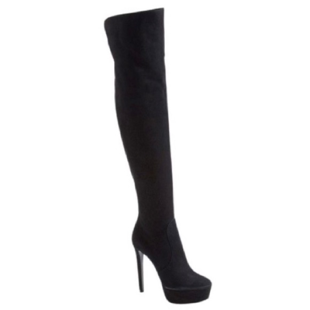 PRADA | Thigh-High, Suede boots